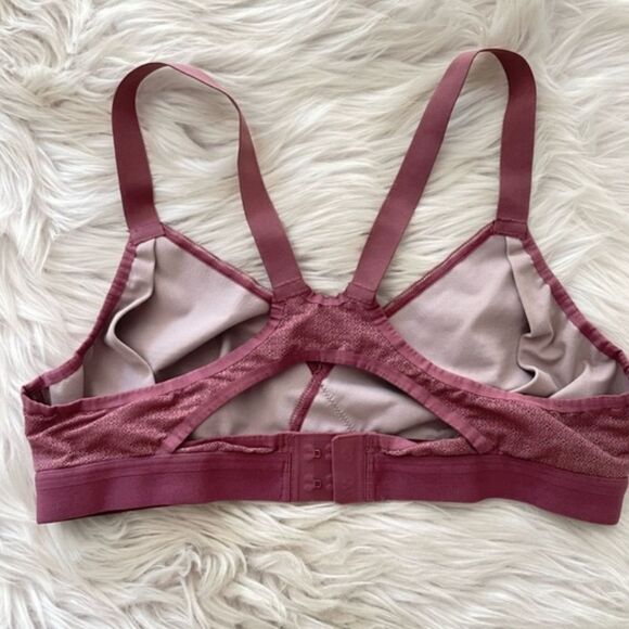 Lululemon Bra 🍋 Awake to Lace Bra- Plumful /Smoky Blush - Picture 4 of 5